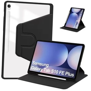 for Samsumg Galaxy Tab S10 FE+/PC 360°Swivel case with Pen Slot, S10 FE Plus - Picture 1 of 7