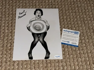 CAROL BURNETT SIGNIERT LEGENDÄRE KOMIKERIN SCHAUSPIELERIN 8x10 FOTO - ACOA COA - Bild 1 von 2