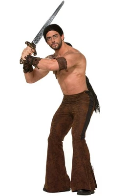Nuevo Juego de Tronos Drogo Guerrero Pantalones Solo Disfraz Foto 1 de 2