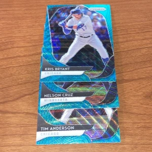 2021 Panini - Prizm Baseball Teal Wave Prizm 3 Card Lot Mint - Bild 1 von 2