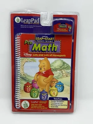 LeapFrog LeapPad Pre-Math Disney Winnie the Pooh Lots and Lots of Honeypots NIP - Image 1 of 4