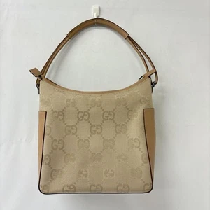 Gucci Gg Canvas One Schultertasche Handtasche Leder m2_0706 - Bild 1 von 12