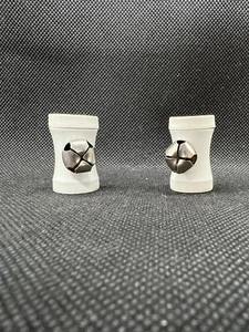 Vintage 2er Set KEEP-TYS Kinder Schnürsenkel Überzieher Halter mit Glocken - Bild 1 von 2