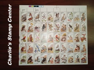 #2286-2335 "N. American Wildlife". Full sheet of 50, 22c stamps. 1987. MNH, OG. - Picture 1 of 2