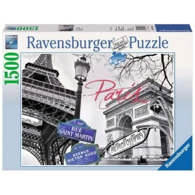 Puzzle: A Parigi - 1500 pz - Ravensburger 16296 - Immagine 1 di 2