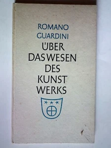1800559 ÜBER DAS WESEN DES KUNSTWERKS von Romano Guardini - Bild 1 von 3