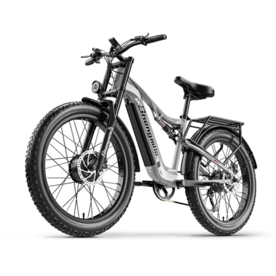 SHENGMILO E Bike Herren 26 Zoll Mountainbike 2000W Elektrofahrrad 840Wh 48V Ölbremse 45KMH