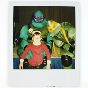 Donatello Michelangelo TMNT Junge Foto 1990er Jahre Teenager Mutant Ninja Schildkröten C1785 - Bild 1 von 4