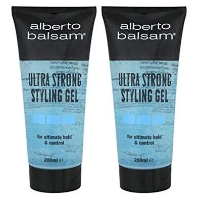 Alberto Balsam Ultra Strong Gel 200 ml , Pack 2