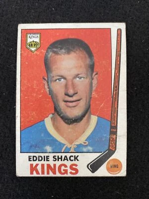 1969/70 TOPPS # 106 EDDIE SHACK  DD  4498 - Image 1 of 2