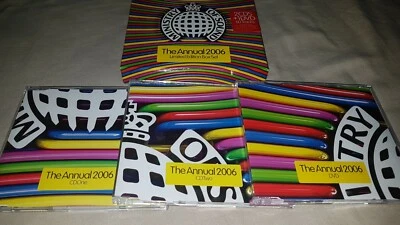 MINISTRY OF SOUND THE ANNUAL 2006 LTD ED 2CD /DVD BOX SET MYLO PRODIGY GOLDFRAPP - Image 1 of 2