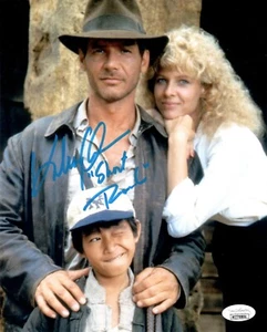 Jonathan Ke Quan auto signed inscribed 8x10 photo JSA Witness Indiana Jones - Picture 1 of 2