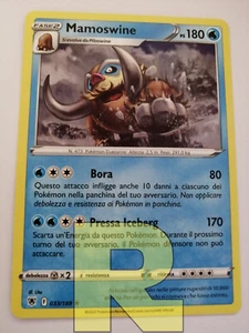 Mamoswine ® Lucentezza Siderale 033/189 ® Rara ® Pokemon ® Italiano - Picture 1 of 1