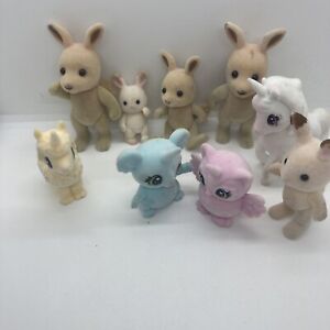 Assortment Of Velveteen Rabbits & Unicorn Small Toys