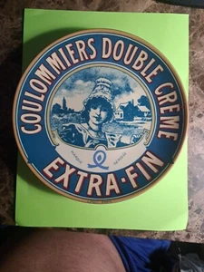 Französische Käseplatte Coulommiers Double Creme Extra-Fin PARIS Cordon Bleu - Bild 1 von 4