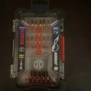 NEW Bosch Driven 24-pc Impact Bits with Custom Case Set # SDMSD24 - Picture 1 of 1