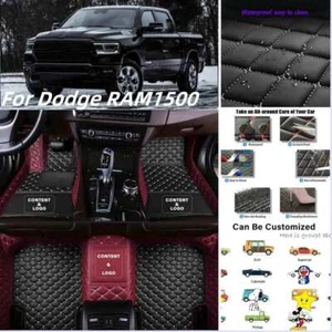 Fit Dodge Ram1500 Pickup 2002-2023 Car Floor Mats All Weather Custom Auto Carpet - Foto 1 di 37