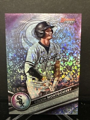 2022 Bowmans Best Colson Montgomery Top Prospects Mini-Diamond Refractor #/299 - Image 1 of 2