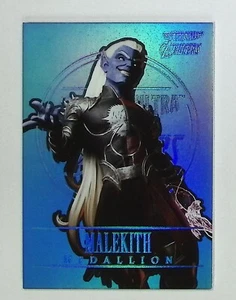 Medallón de zafiro Malekith Fleer Ultra #M-25 2022 /25 - Imagen 1 de 2