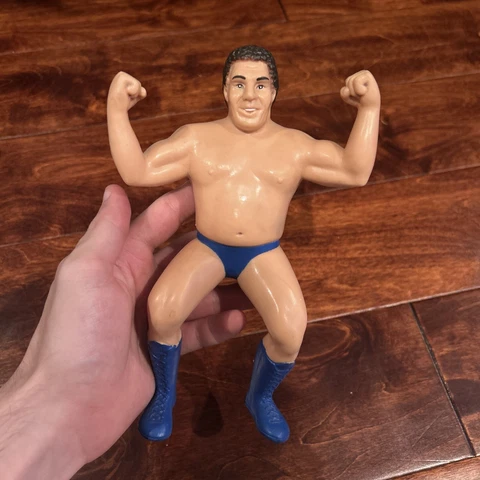 WWF Wrestling LJN Andre The Giant Short Hair Figure GEM MINT RARE Cover