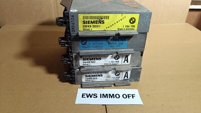 BMW E36 320i E34 520i M50 M50TUB20 ECU DME CONTROL UNIT MS40.1 1703808 (NON EWS) - Image 1 of 4