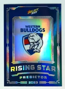 2023 Select AFL Platinum Rising Star RSPP18 Western Bulldogs LOW 08 - Imagen 1 de 3