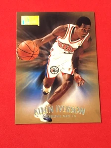 Allen Iverson 🏀 Philadelphia 76ers 🏀 1997-98 Skybox Premium Card #100 - Picture 1 of 2