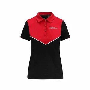 Porsche Motorsport Fanwear Polo Shirt for Women (Black) - Picture 1 of 2