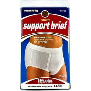Mueller Sport Care Support Brief Mesh - Youth Large - Moderate Support - Picture 1 of 4