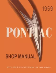 1959 Pontiac Bonneville Catalina Star Chief Service Repair Manual Book Guide OEM - Picture 1 of 1