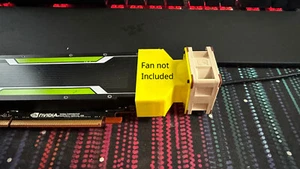 Nvidia Tesla M4/P4/T4 ABS Shroud for 40mm Fan - Bild 1 von 3