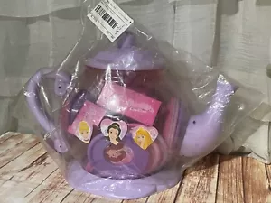 NEW - VTG Disney Store Princess Ballet DELUXE TEA SET in Large Teapot Tea Party - Picture 1 of 6