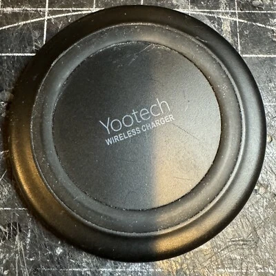 YOOTECH 7.5W Wireless Qi Charger Black (F500) CHARGING PAD ONLY - Image 1 of 2
