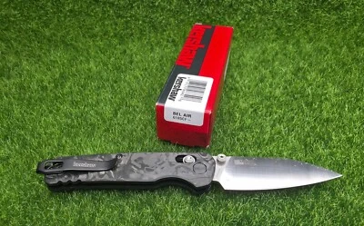 Navaja de bolsillo Kershaw Bel Air DuraLock KVT 3,1" CPM-MagnaCut fibra de carbono #6105CF Foto 1 de 4