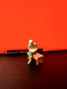 O Scale Small Bench (4) - Picture 1 of 2