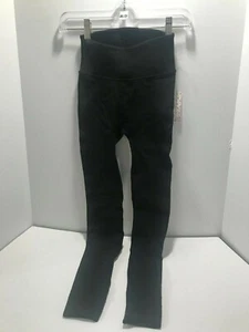 $108 NWT Black Free People Movement Leggings Yoga Pants XSTP Italy 737516 M58 - Picture 1 of 5