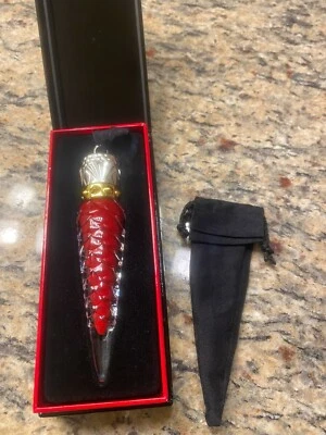 Christian Louboutin Loubilaque Lip Lacquer Rouge Louboutin 001L Full Size NIB - Image 1 of 3