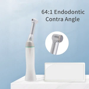 Dental 64:1 Reduktion Handstück Endodontie Push Endo Gegenwinkel Wurzelkanal - Bild 1 von 10