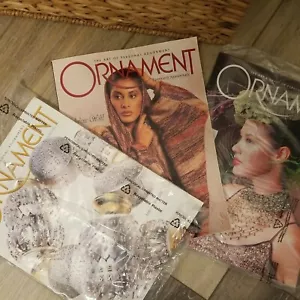 ORNAMENT Magazine Lot - Autumn 1996, Winter 1996, Winter 2003/04 - Imagen 1 de 4