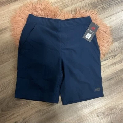 New Balance Navy Short Size M 10-12 NWT - Image 1 of 4