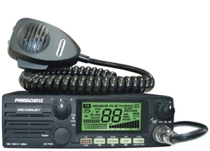 President McKinley EE. UU. 12/24 V 40 canales AM/SSB CB radio con pantalla LCD de 3 colores - Imagen 1 de 4