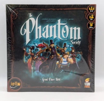 The Phantom Society - Grand Palace Hotel Board Game Factory Sealed New - Image 1 of 4