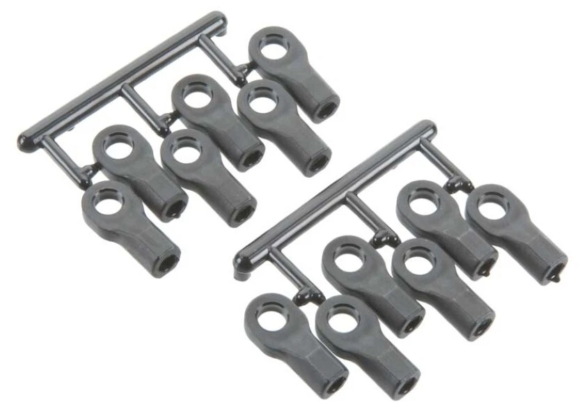 RPM 80472 Rod Ends Short Black Slash Summit T/E Maxx E-Revo Slayer Rustler Jato - Image 1 of 1