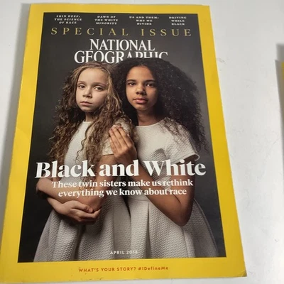 National Geographic Black and White Issue April 2018 Race Analysis Foto 1 de 4
