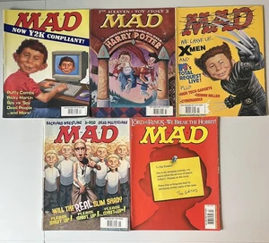 Mad Magazine 1999 - 2002 Set of 5 | Harry Potter | Eminem | X-Men | LOTR | Y2K - Bild 1 von 12