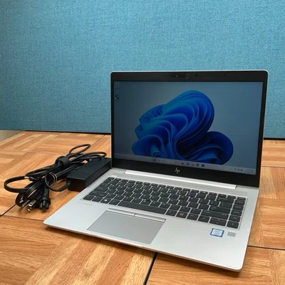 HP EliteBook 840 G5 Intel i5-8250U 16GB RAM 256 GB SSD Win 10 Pro - Image 1 of 4