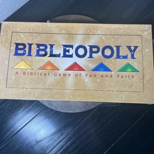Bibleopoly A Biblical Game Of Fun And Faith Vintage 1991 - Picture 1 of 6