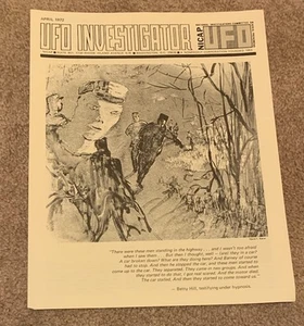1972 UFO INVESTIGATOR VINTAGE FLYING SAUCER SPACE ALIEN NEWS LETTER (Apr) - Picture 1 of 1
