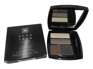 Avon True Color Eyeshadow Quad Chocolate Sensation, Discontinued, New, Free Ship - Picture 1 of 3