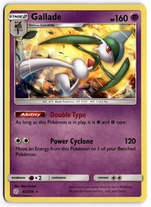 Pokemon TCG Gallade 82/236 SM - Cosmic Eclipse Holo Rare NM - Picture 1 of 1